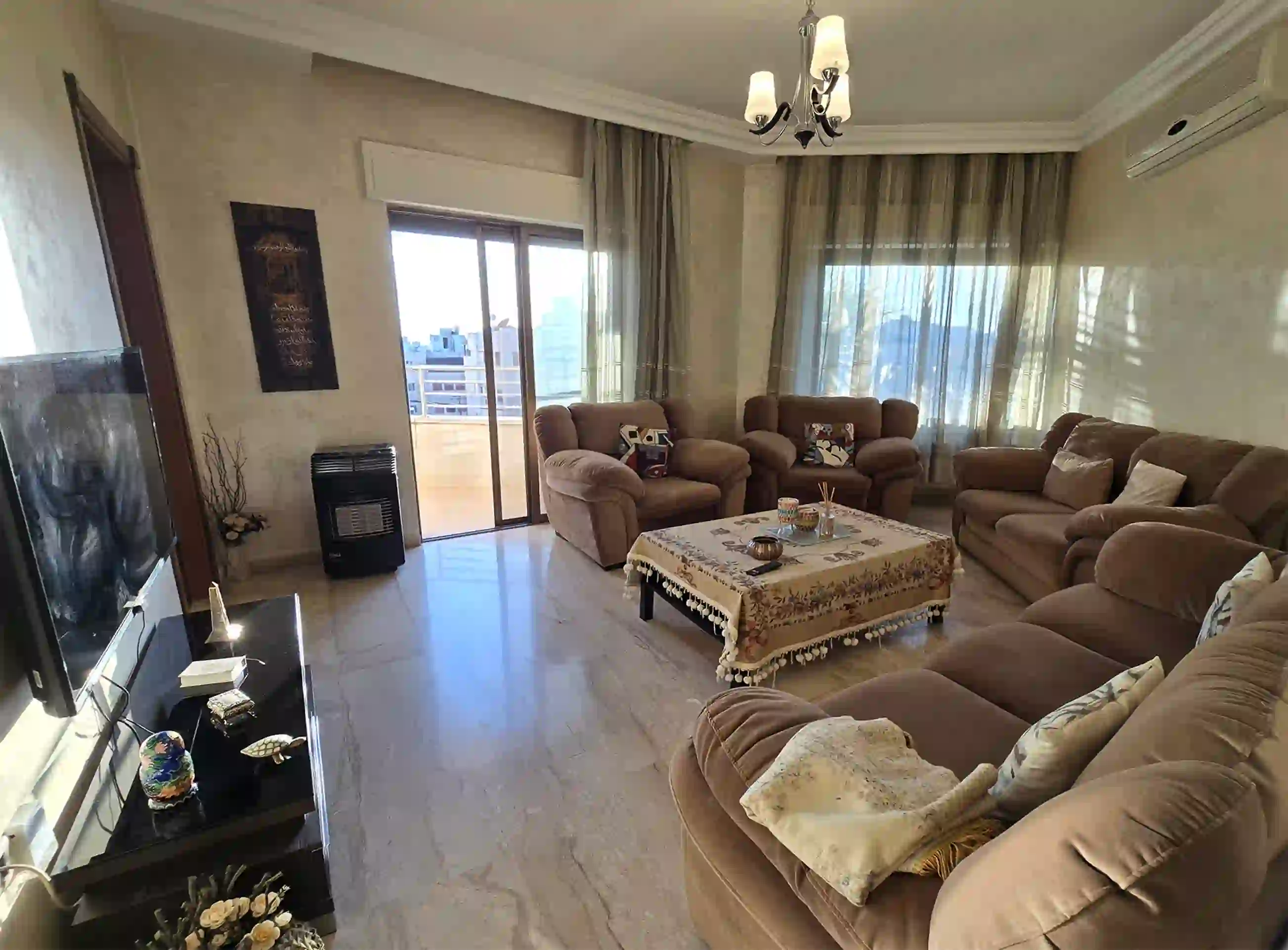 للايجار أم أذينة شقة - Image 1