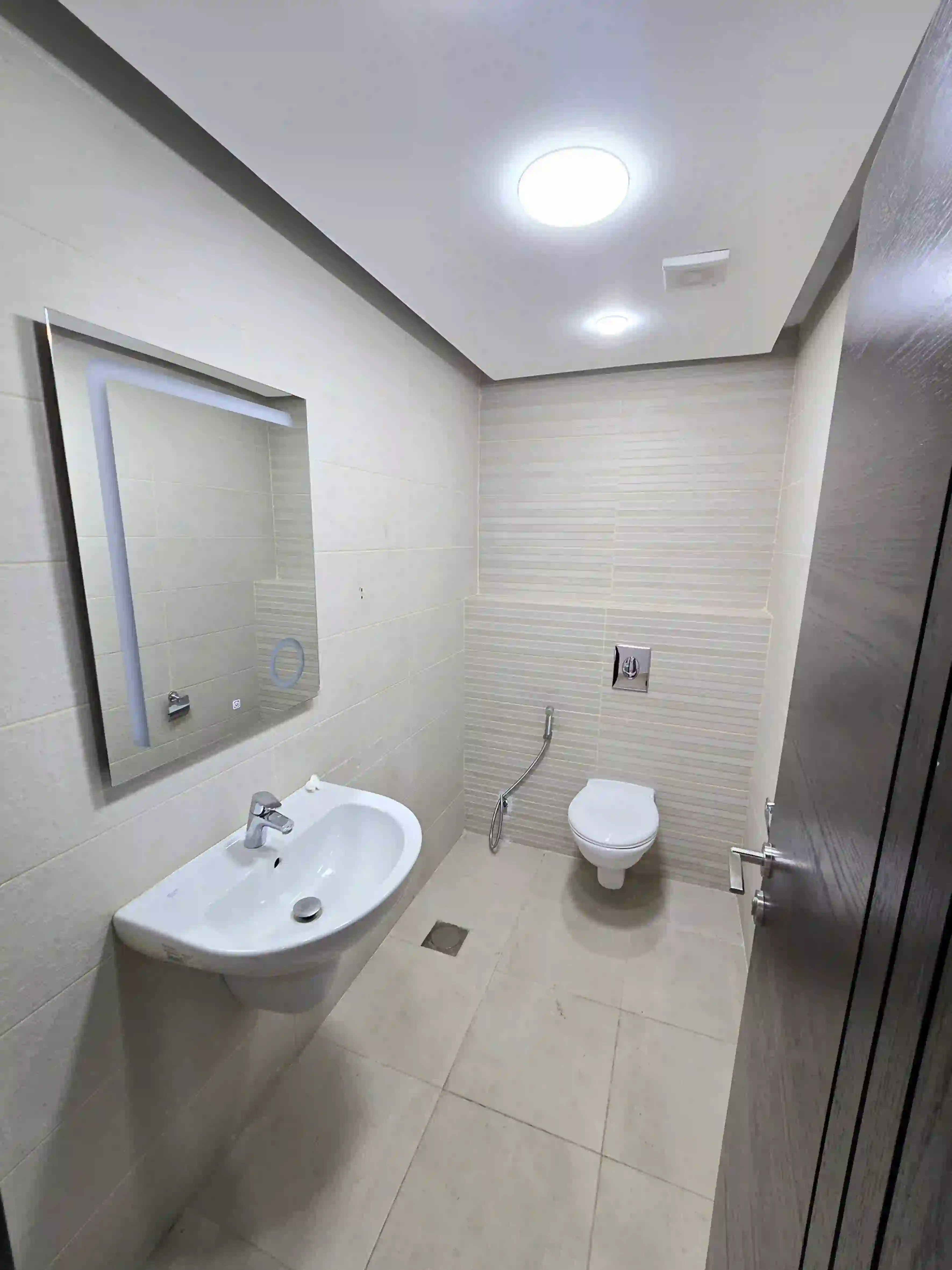 Jabal Amman - Semi-basement apartment with a distinctive terrace for rent (unfurnished, 2 bedrooms)