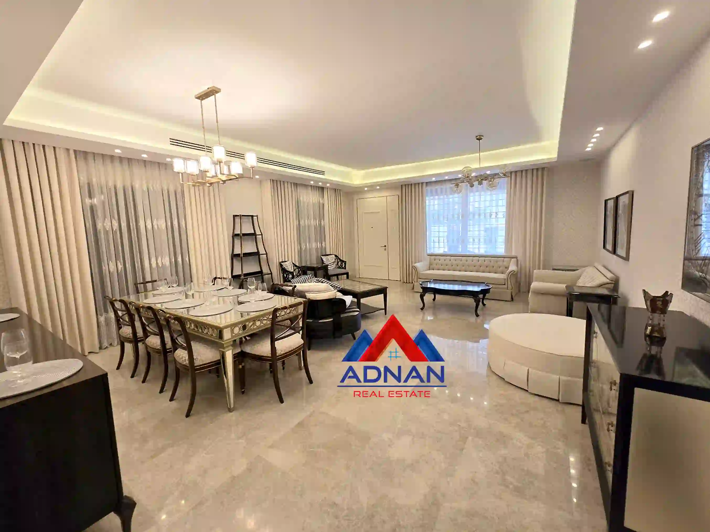 Umm Uthaina Luxury Furnished Ground Floor 4-Bedroom Apartment with Private Garage & Entrance for Annual Rent 2