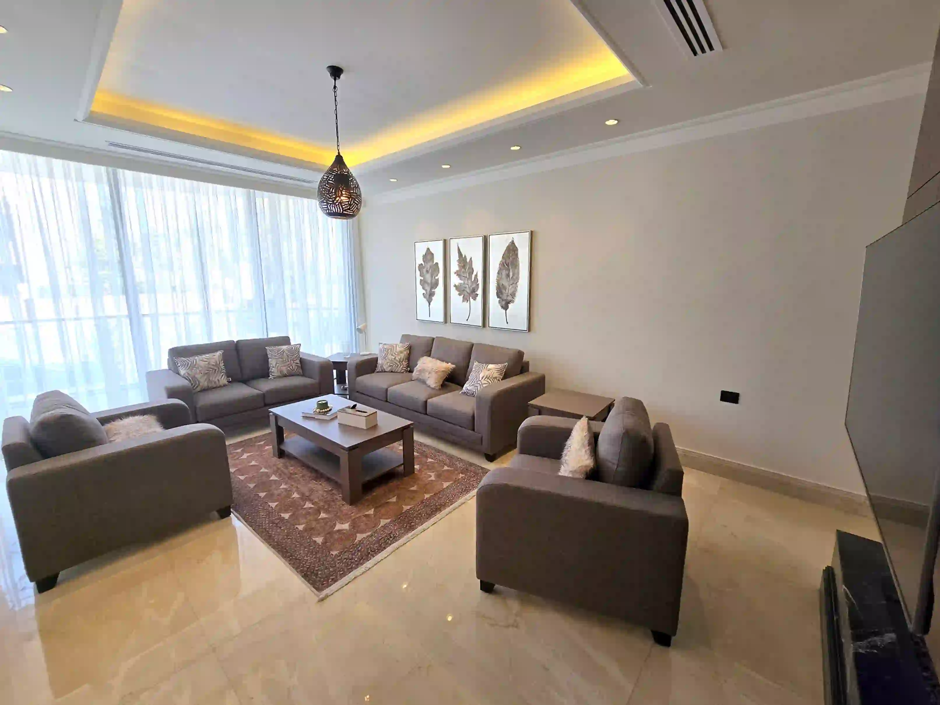 للايجار جبل عمان شقة - Image 2