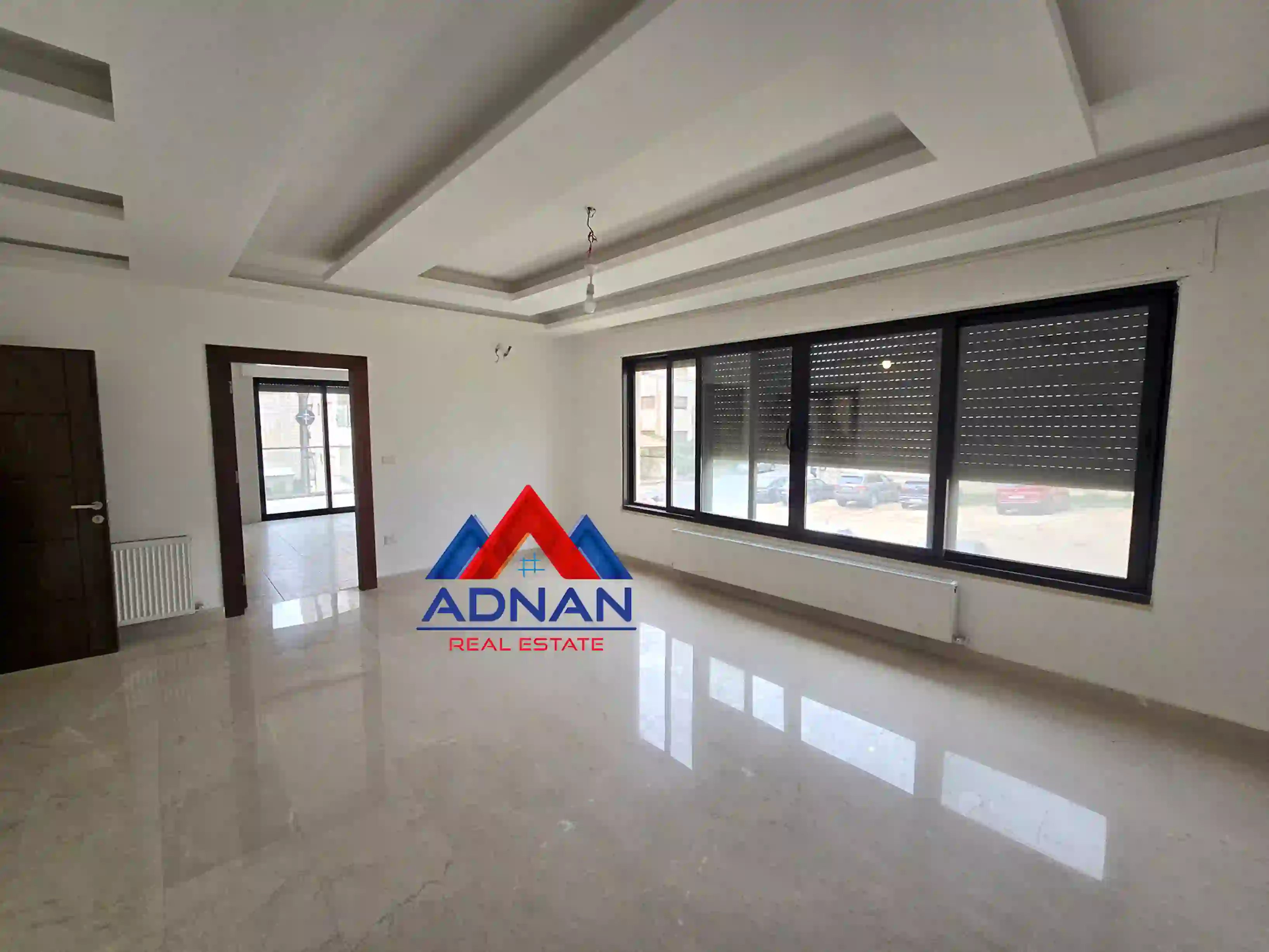 Shmeisani Brand New Unfurnished First Floor 3 Master Bedroom 200sqm Apartment with Balcony for Annual Rent 10,500 JD 2