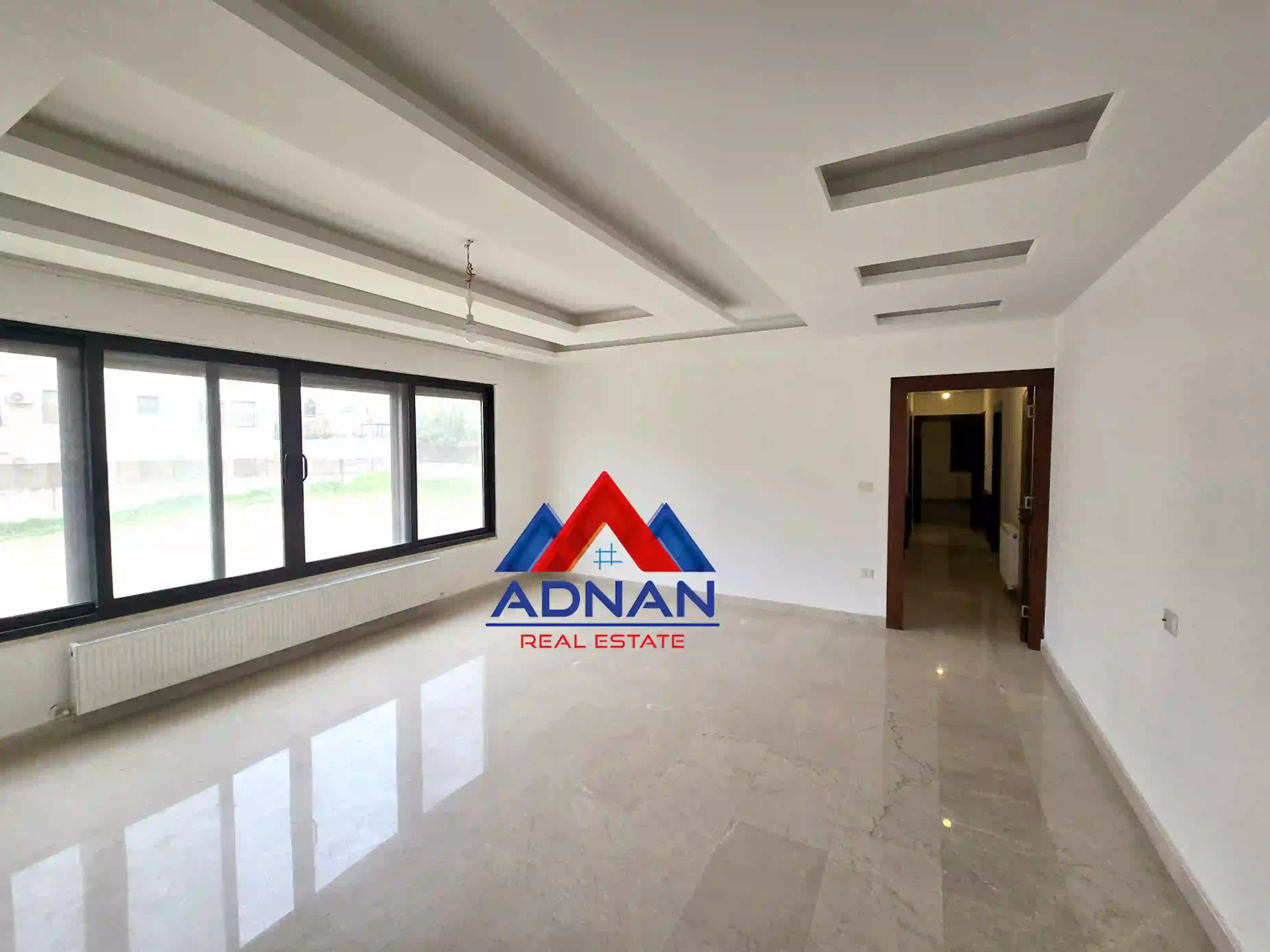 Shmeisani Brand New Unfurnished First Floor 3 Master Bedroom 200sqm Apartment with Balcony for Annual Rent 10,500 JD 3