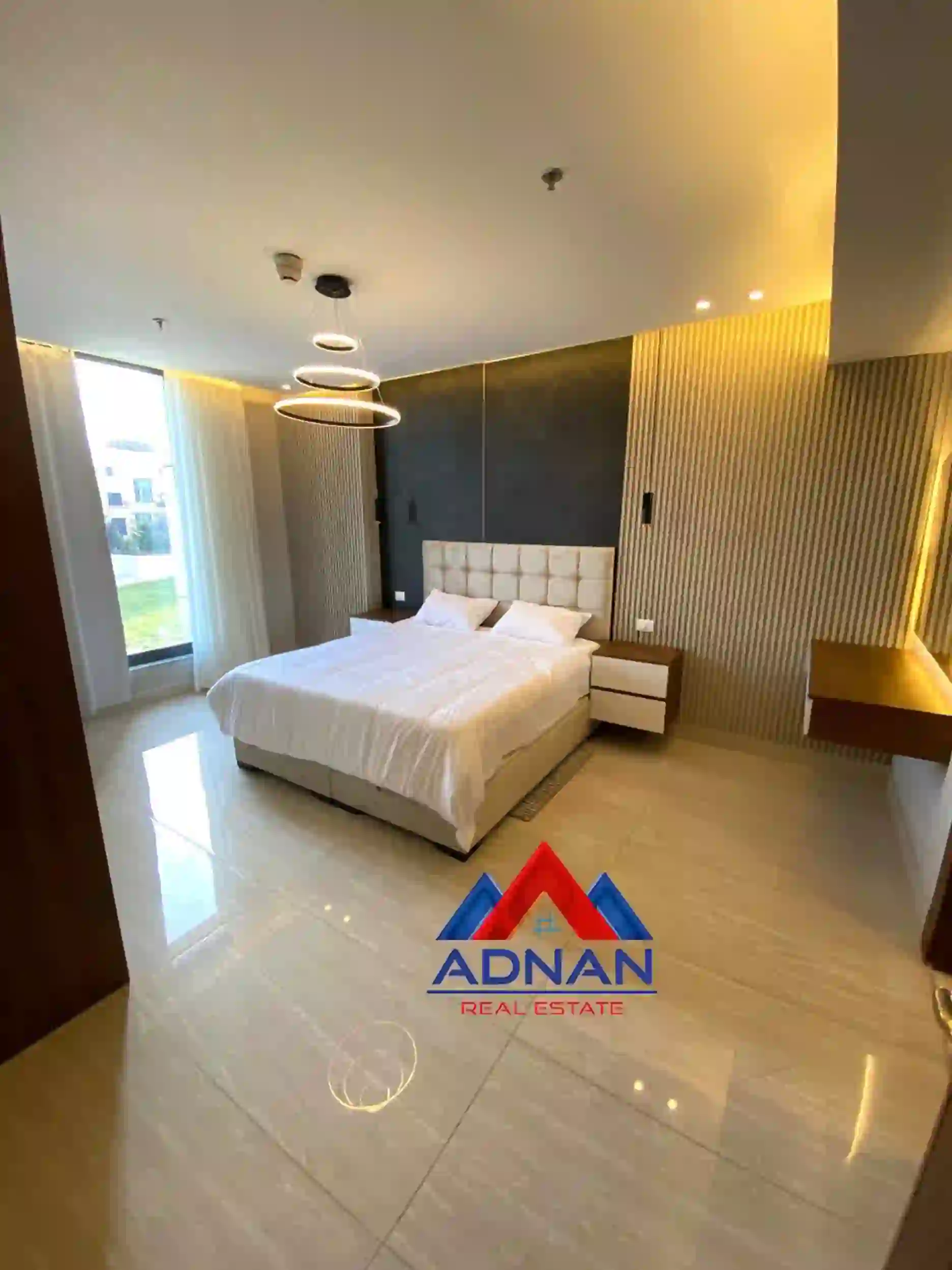 Abdoun Luxury Hotel-Style Furnished 2-Bedroom 110 sqm High Floor Apartment West Amman View for Annual Rent 15,500 JD 3